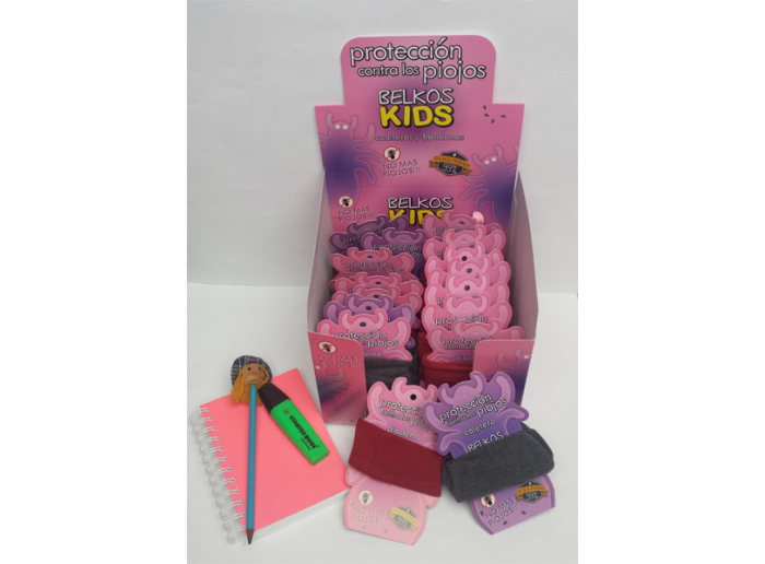 BELKOS KIDS, Coleteros y diademas anti-piojos